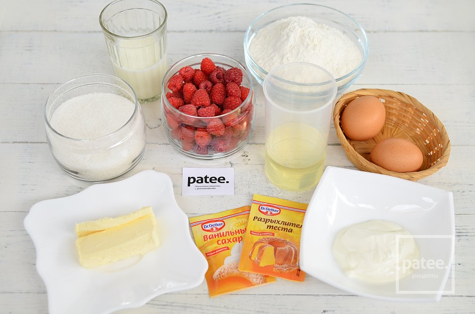 Малиновый пирог - Шаг 1