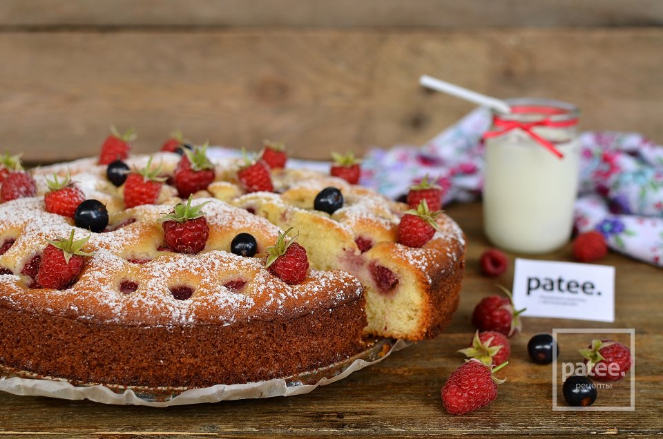 Малиновый пирог - Шаг 12