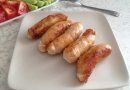 Куриные колбаски для гриля