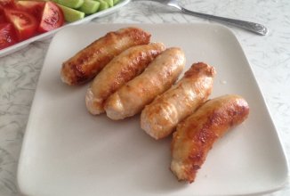 Куриные колбаски для гриля