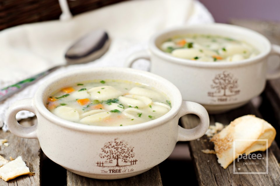 Овощной суп с пастой - Шаг 12