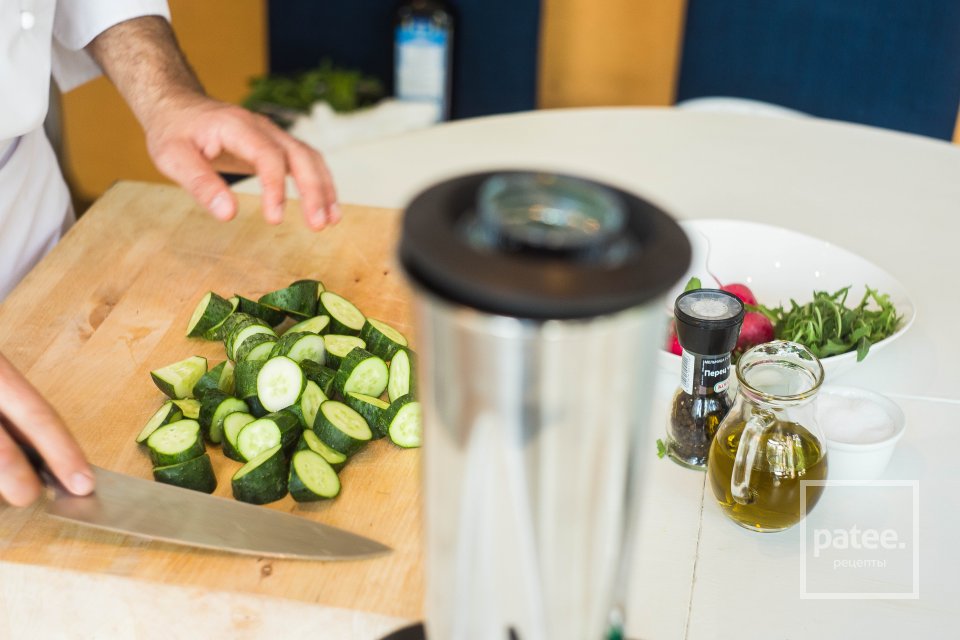 Огуречный гаспачо - Шаг 2