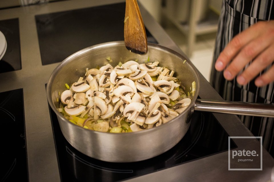 Крем-суп из шампиньонов - Шаг 11