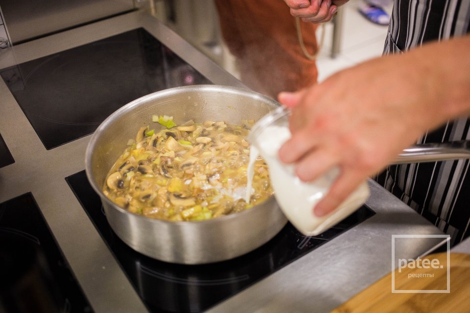 Крем-суп из шампиньонов - Шаг 14