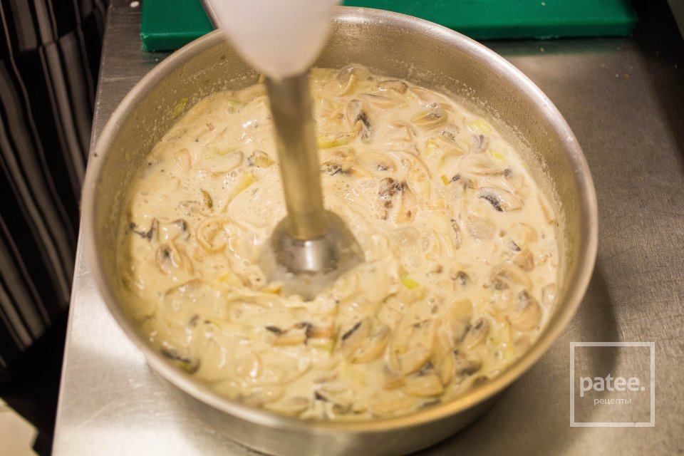 Крем-суп из шампиньонов - Шаг 16