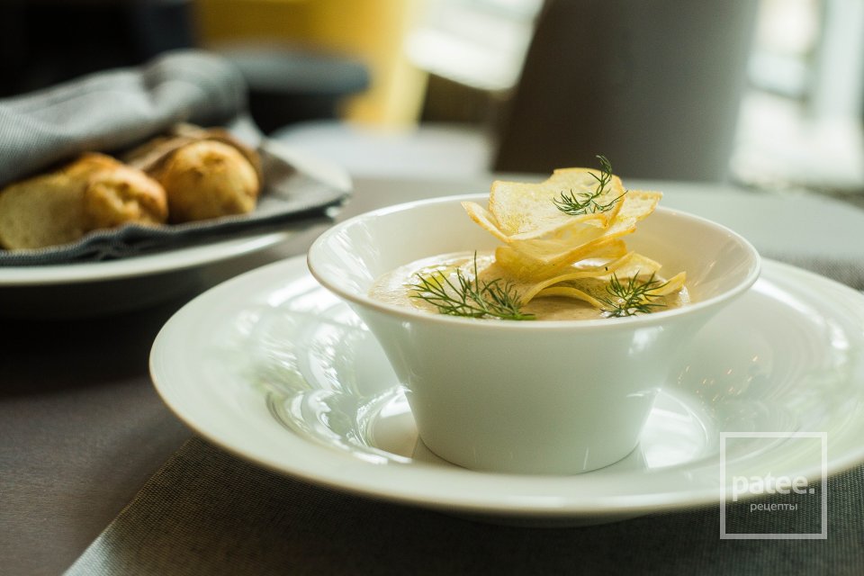 Крем-суп из шампиньонов - Шаг 20