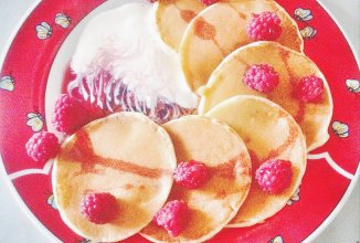 Панкейки на йогурте.