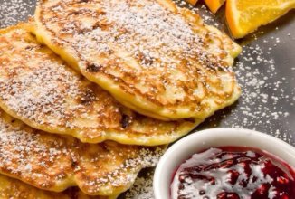 Творожные оладьи