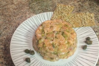 Тартар из лосося