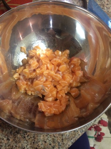 Тартар из лосося - Шаг 2