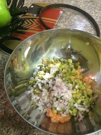 Тартар из лосося - Шаг 3