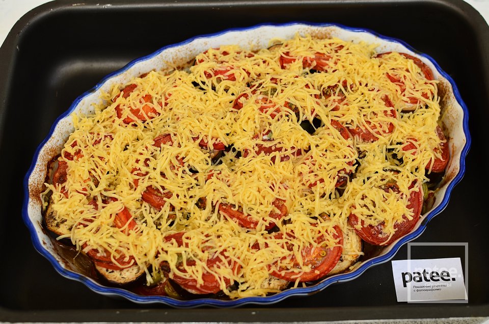 Говядина с овощами под сырной корочкой - Шаг 19