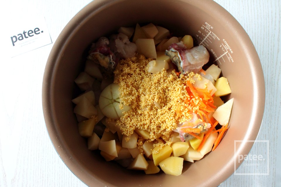 Уха из сома в мультиварке - Шаг 7