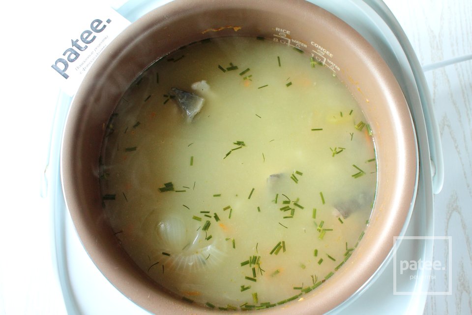 Уха из сома в мультиварке - Шаг 10