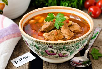 Рагу из говядины с фасолью