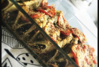 Каннеллони с баклажаном