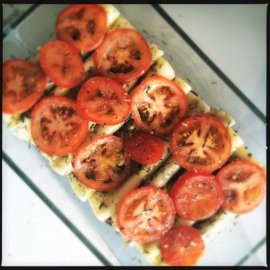 Каннеллони с баклажаном - Шаг 4