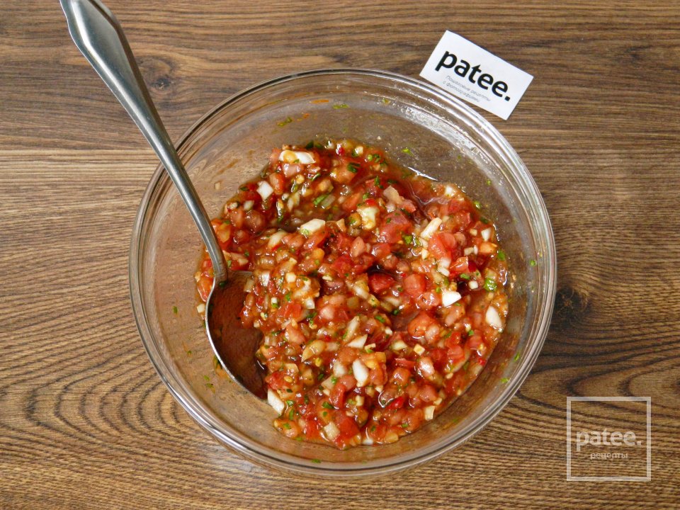 Острая закуска из помидор - Шаг 11
