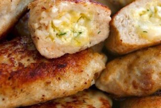 Котлеты с начинкой