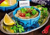 Закуска из печеных баклажанов