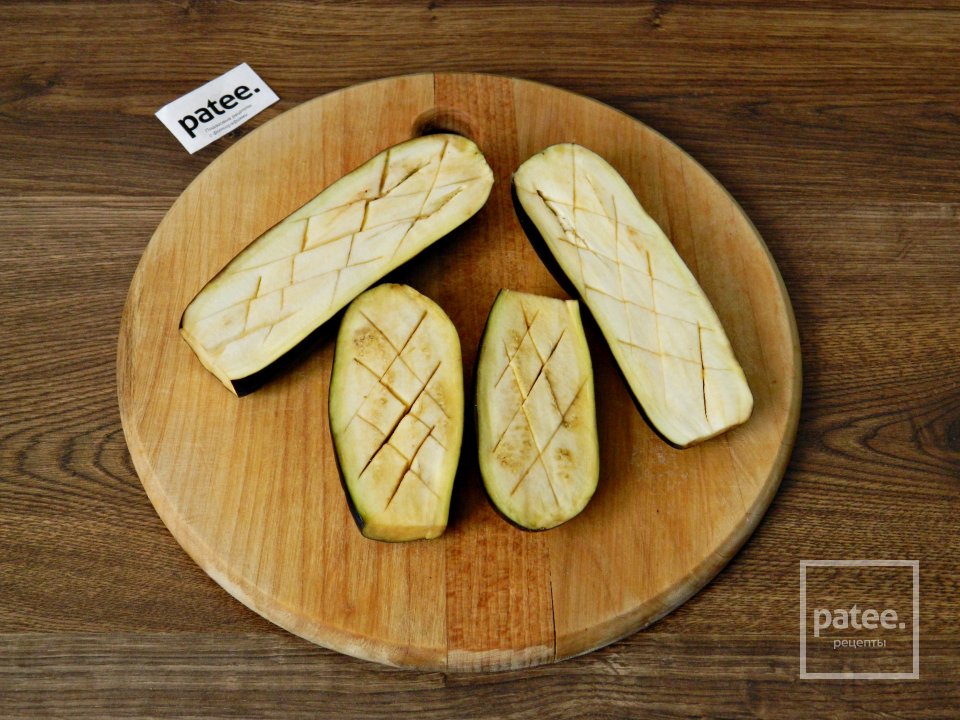 Закуска из печеных баклажанов - Шаг 2