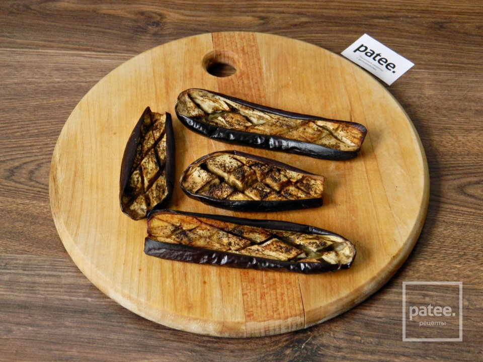 Закуска из печеных баклажанов - Шаг 4