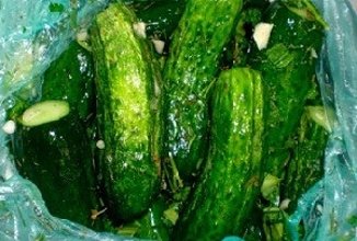 Малосольные огурчики быстрого приготовления