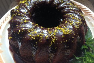 Шоколадный кекс с кабачком