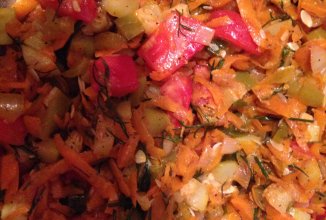 Тушенные овощи