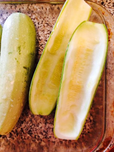 Лодочки из кабачков - Шаг 1