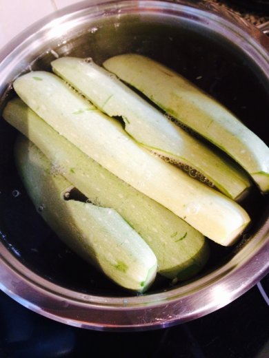 Лодочки из кабачков - Шаг 2