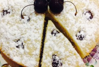 Черешневый пирог