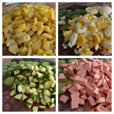 Окрошка - Шаг 1