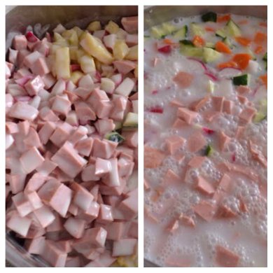 Окрошка - Шаг 3