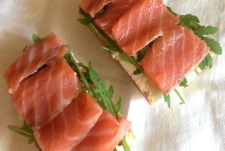 Бутерброды с рыбкой