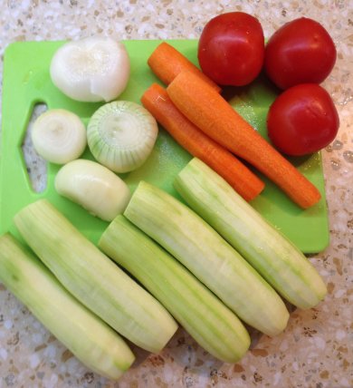 Кабачки тушеные - Шаг 1