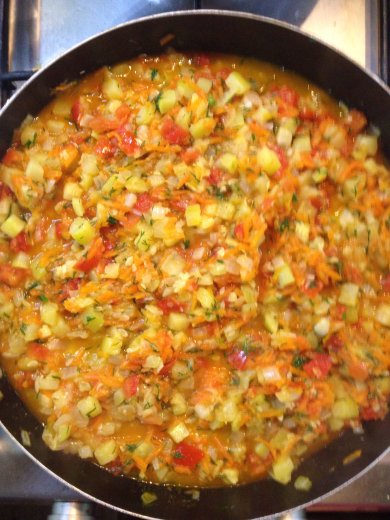 Кабачки тушеные - Шаг 6