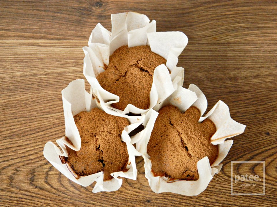 Шоколадные кексы с голубикой - Шаг 13