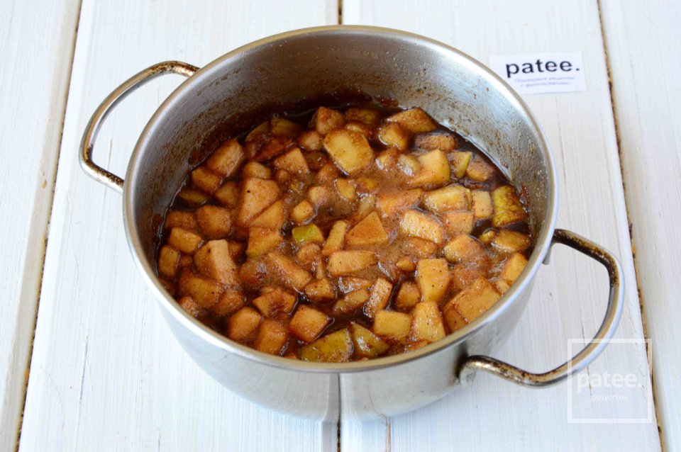 Пирог с карамелизированной грушей - Шаг 6