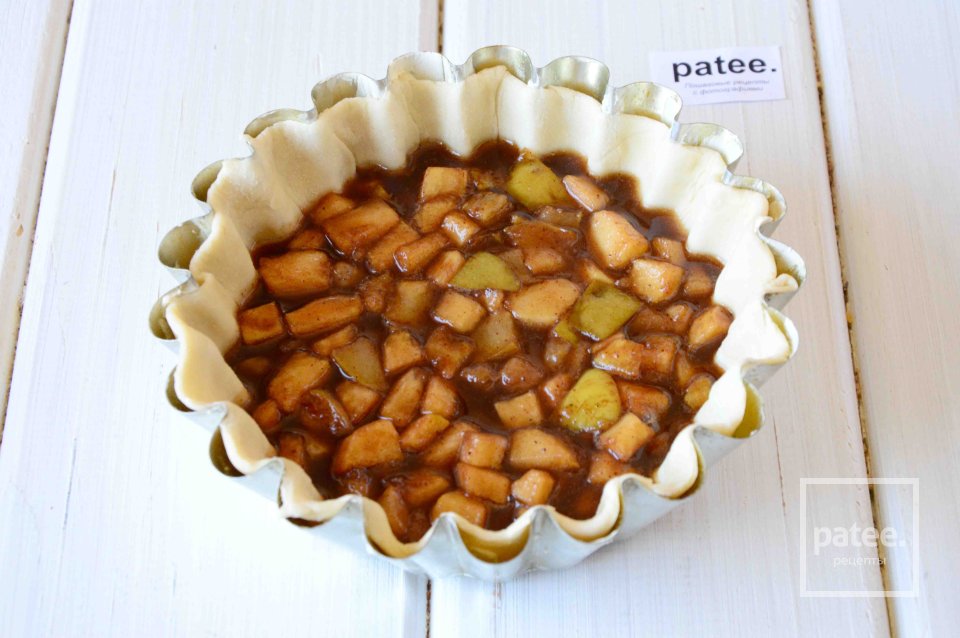 Пирог с карамелизированной грушей - Шаг 8