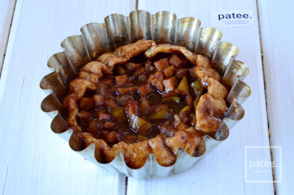 Пирог с карамелизированной грушей - Шаг 10