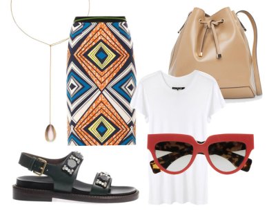 How-to-wear: 7 способов носить белую футболку