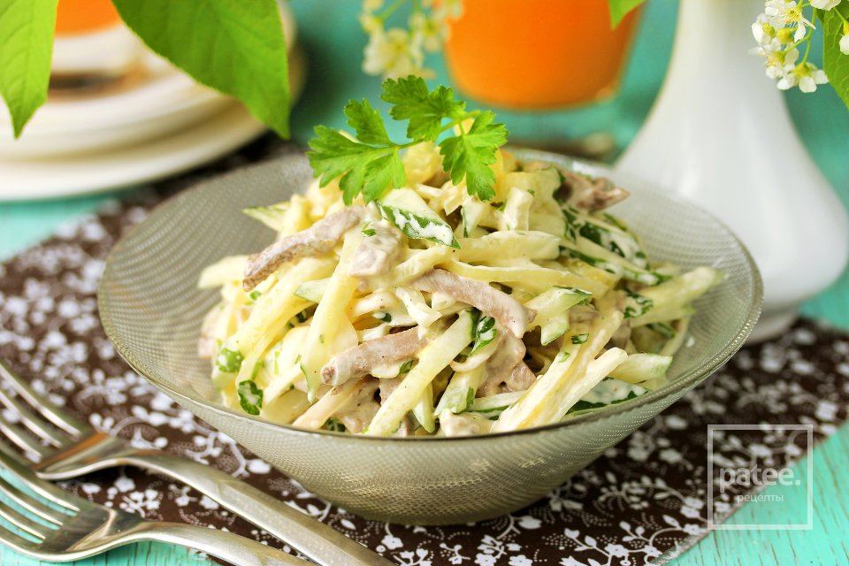 Салат с языком Генеральский - Шаг 12