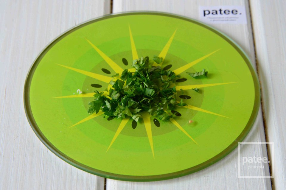 Салат с картофелем и консервированным кальмаром - Шаг 6