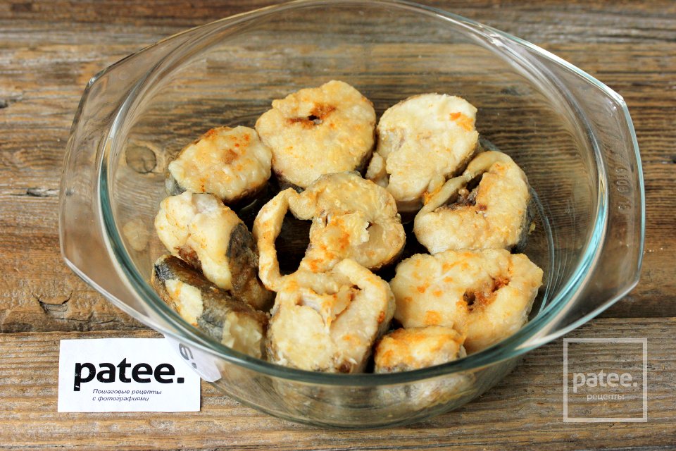 Хек жарено-маринованный - Шаг 8