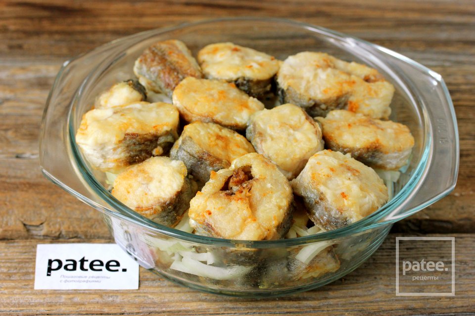 Хек жарено-маринованный - Шаг 10