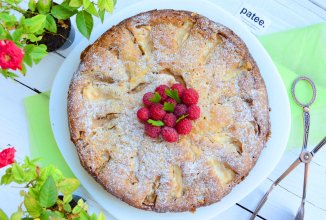 Грушево-яблочный пирог