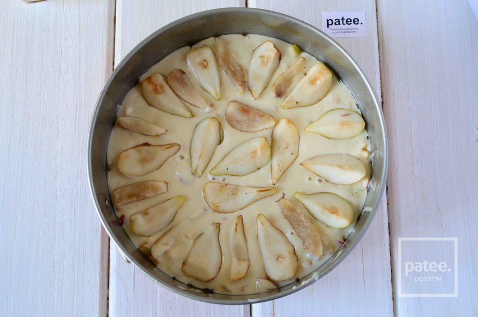 Грушево-яблочный пирог - Шаг 11