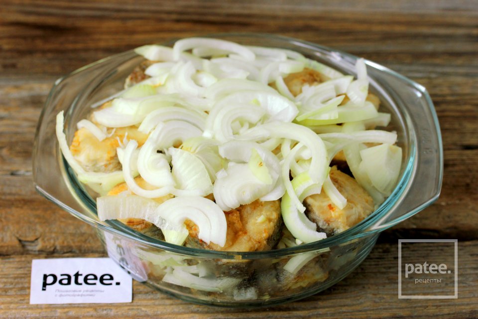 Хек жарено-маринованный - Шаг 11