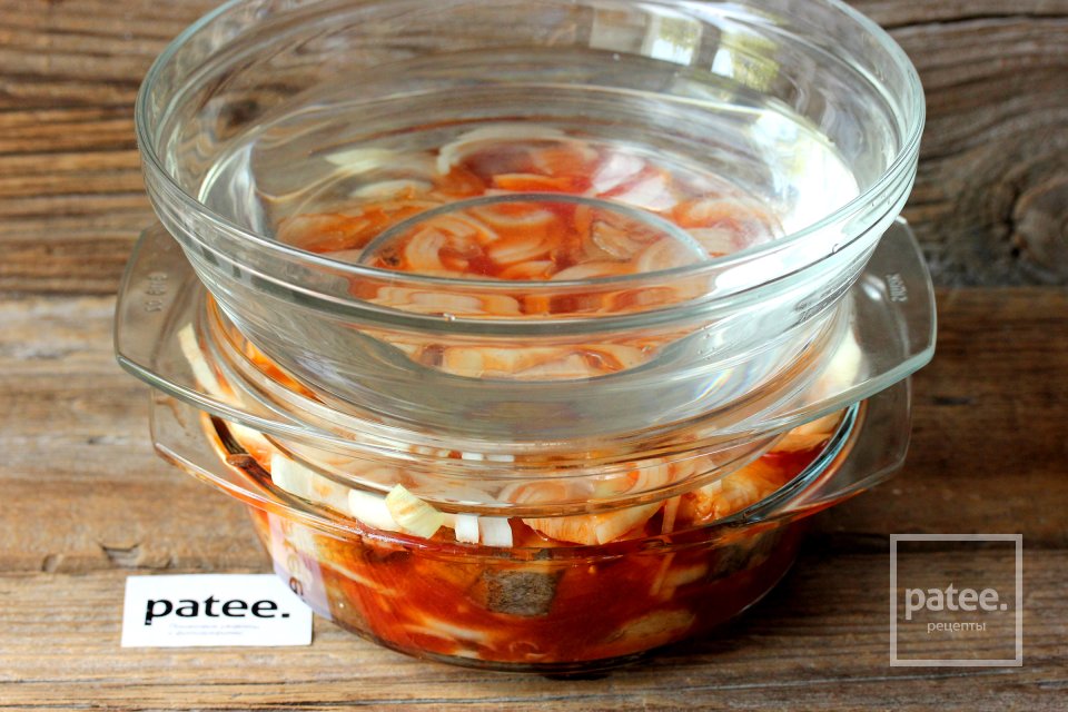 Хек жарено-маринованный - Шаг 13